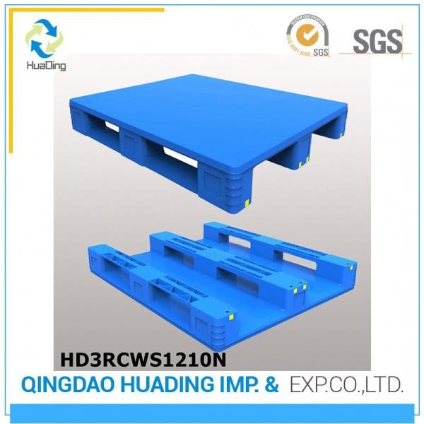 4 way Forklift entry standard size moved Warehouse Pallet Rack HDPE Material plastic pallet for sale