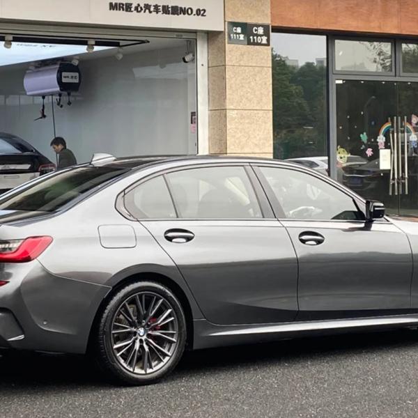 Charcoal Gray Color Paint Protection Film Scratch Resistance Colored PPF Wrap