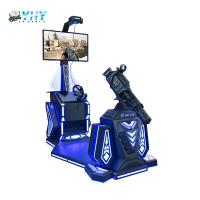 Fabricant chinois de machine de jeu d'arcade d'intérieur VR Gatling 9D de tir debout dans le parc d'attractions