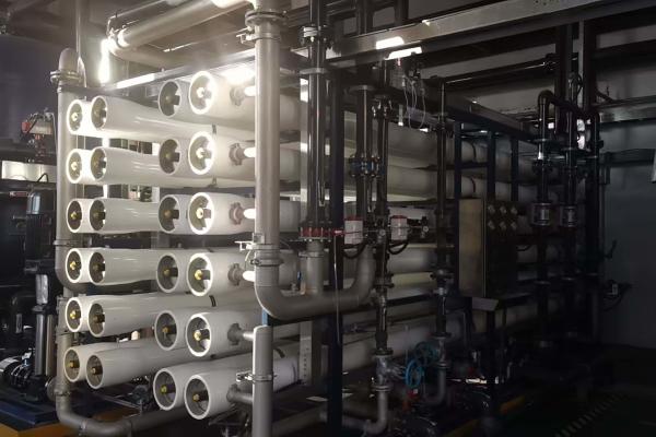 Single Stage Reverse Osmosis System Industrial Water Treatment For Food Industry