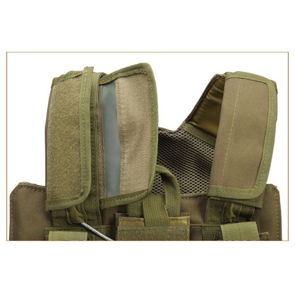 Жилет 600D Оксфорд системы Molle тактический военный износоустойчивый