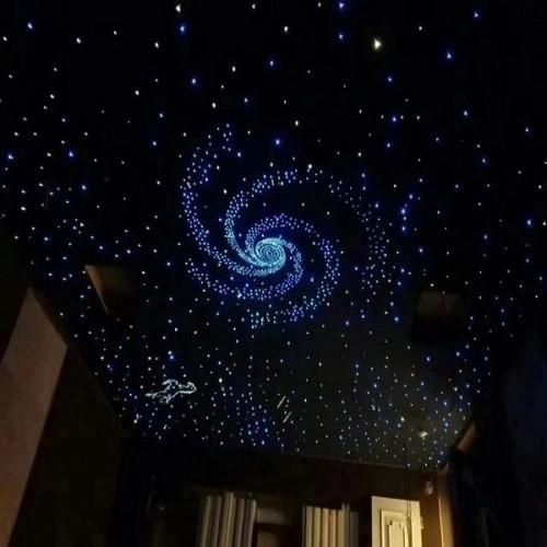 cor do RGB dos painéis de teto da estrela da fibra ótica de 600x600mm para a decoração