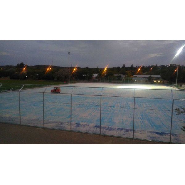 FIH Certified Hockey Artificial Turf with 14mm Pile Height and Water Spray for Consistent Play
