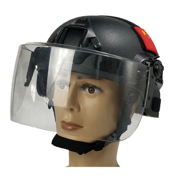 Высоко гибкий шлем против беспорядков с повышенной защитой и комфортом