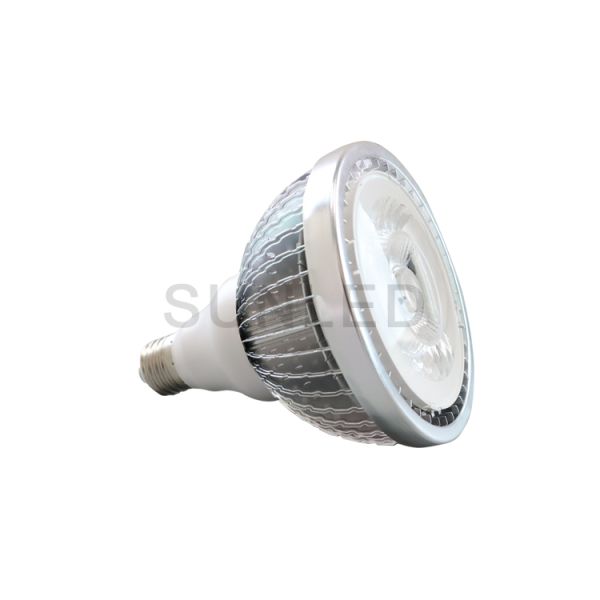 COB Spotlight PAR38 480 Lm bombillas de iluminación de pista apagable de 18W para uso comercial