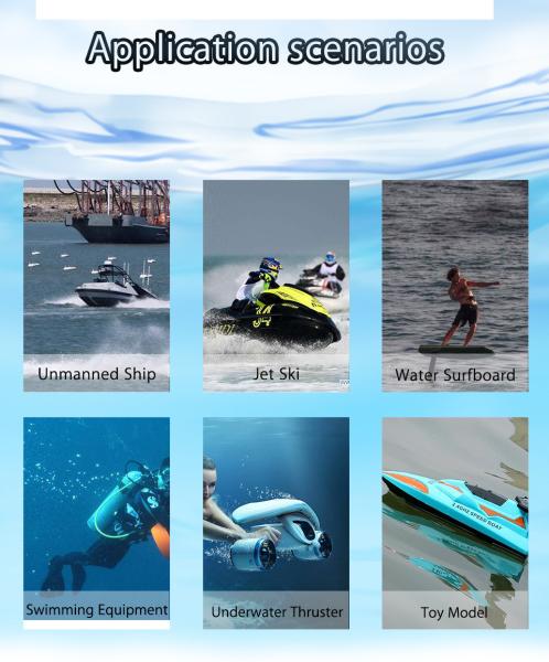 Customized Micro Brushless Motor Anti Rust For Swimming Pool