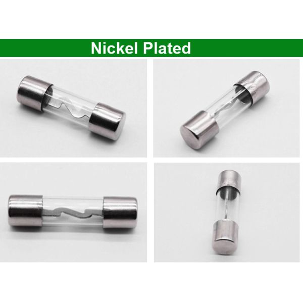 Стерео автомобиля золота 10x38mm сплавляет сплав цинка AGU взрыватель 20 Amp стеклянный