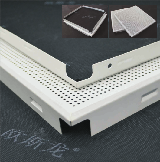 Квадратный зажим в пефорированном сплаве панелей потолка алюминиевом для выставки Hall