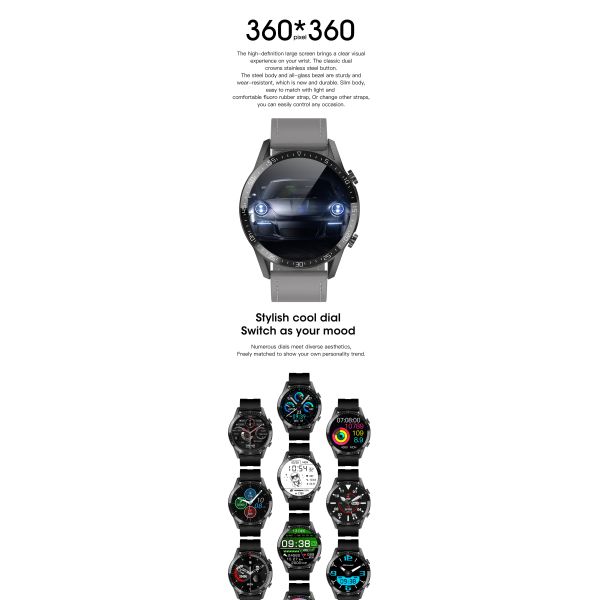 HL4PRO Smartwatch OEM IP67 1.75 Inch Kids Waterproof  For Huawei Honor