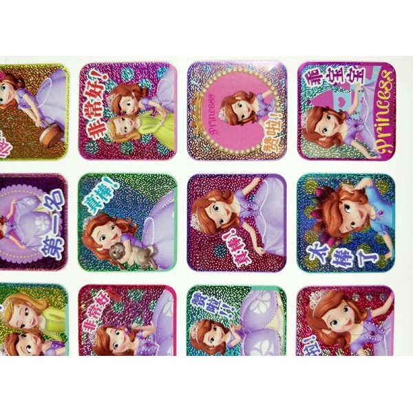 Laser Metal Decal Stickers Refraction Effect Aluminum Foil Sticker Metal Light