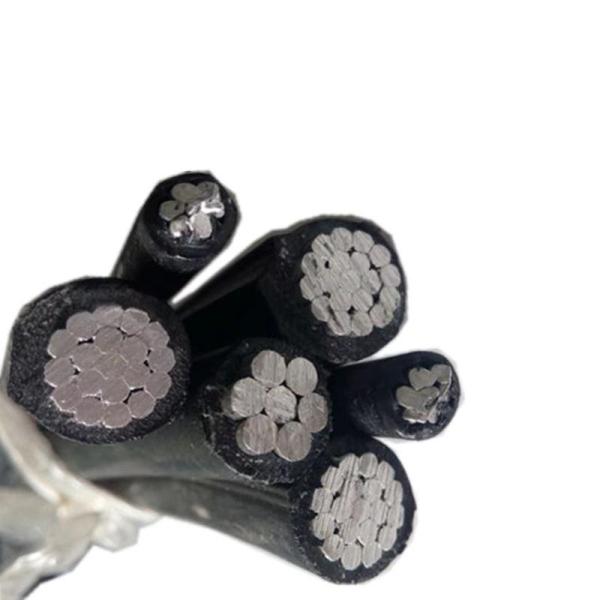 LV Power Cable Waterproof Twisted Low Voltage Cable Aluminium Conductor