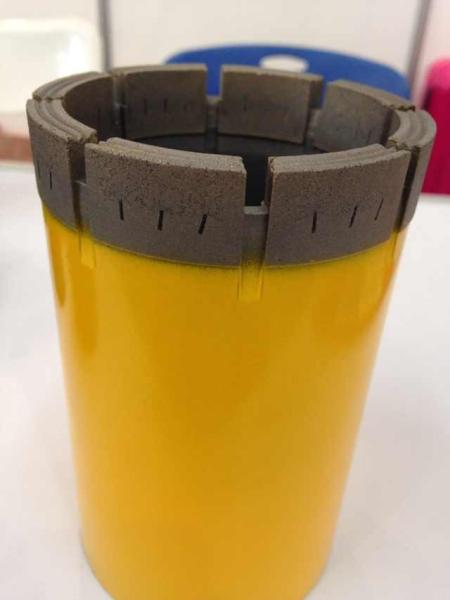 Impregnated Core Drill Bits T2 Series Double tube For Geological Exploration