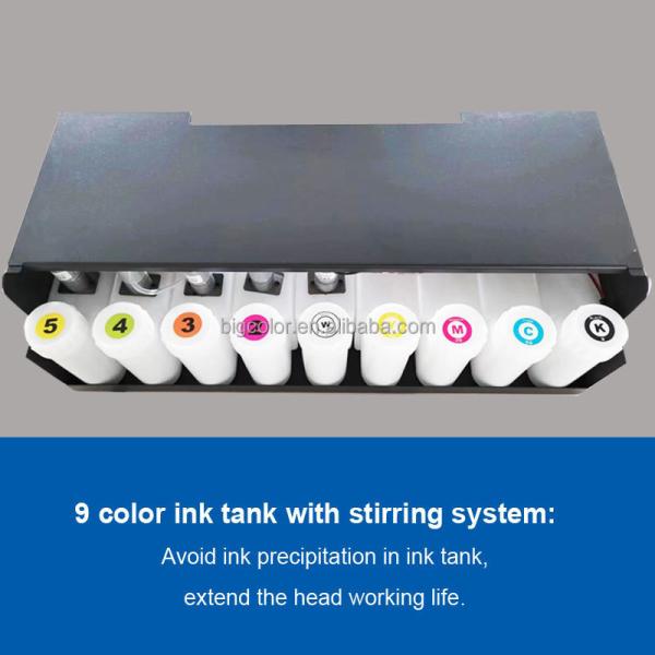 Fluorescent T-Shirt Printing DTF Printer 60cm with Three 3200 Printheads and Output