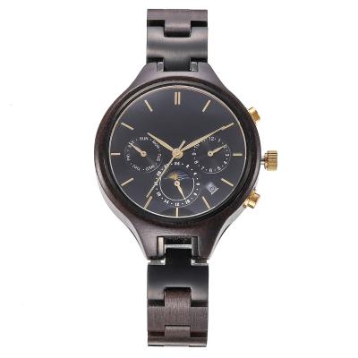 ladies wooden watches , wood Band 38mm Automatic Wrist Watches ,Seagull Movement