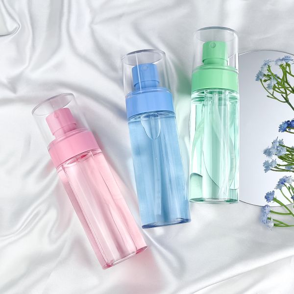 Customizable Recyclable Plastic Spray Bottle with Screen Printing for Skincare & Beauty Brands