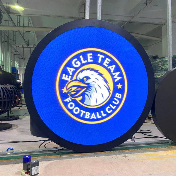 2m Diameter Circular Led Display Screen Side Round Led Display for Outdoor Advertising