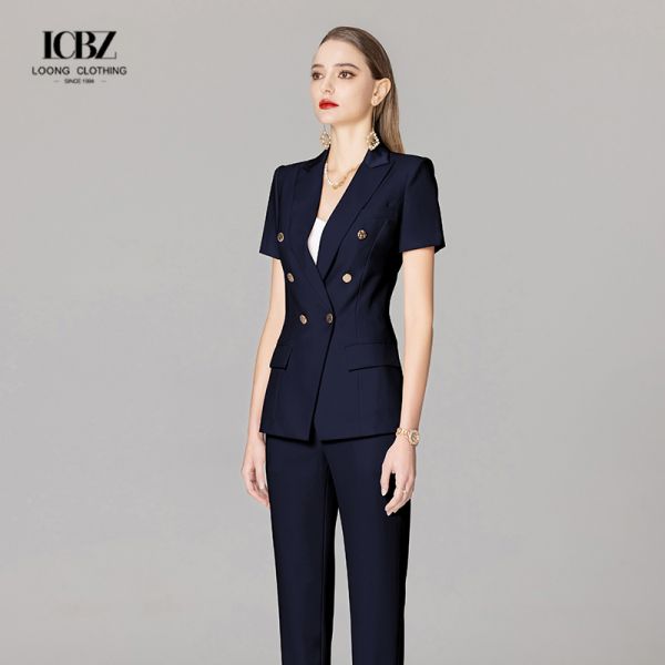 Женский формальный костюм в стройном формальном полиэстерном ткане офисное платье для дам