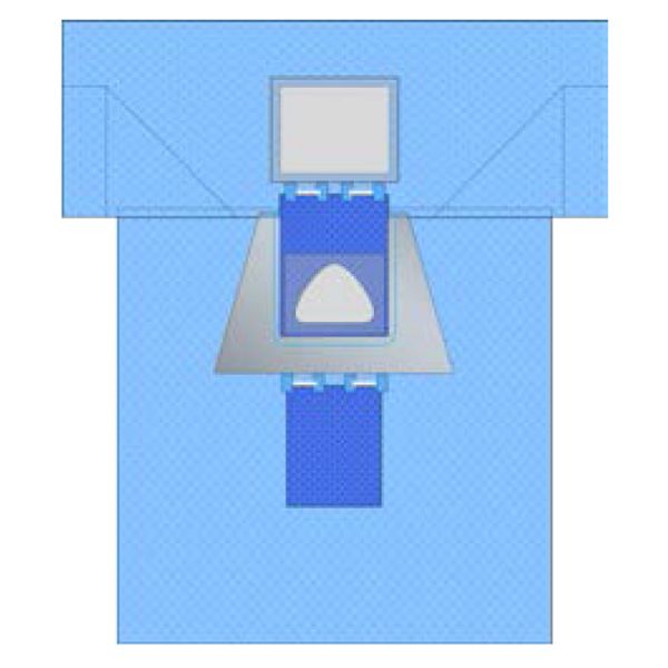 ETO Sterile Dark Blue Disposable Medical Drapes For C Section