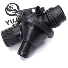 BMW N20 2.0L Engine Coolant Thermostat Housing Assembly with Sensors