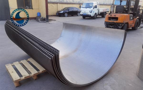Oem Stainless Steel 304 Wedge Wire Sieve Plate 0.5mm Slot Opening