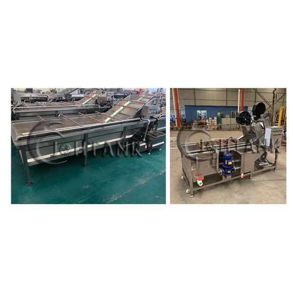 технологическая линия фрукта и овоща 5000kg/h, машина 5000kg/h пузыря воды очищая
