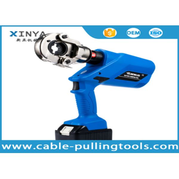 HL-300 Portable Battery Hexagon Crimping Tool with 60KN Force and 10-300mm² Range for Professional Electrical Work