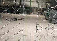 200g galvanizó el tamaño del agujero de las cestas 80*100m m de Gabion del metal del alambre para el trabajo de irrigación