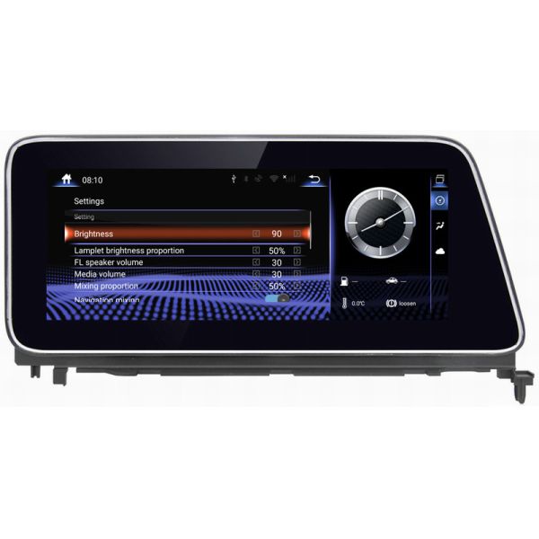 Ouchuangbo car radio gps stereo muitmedia for Lexus RX 200T RX200 RX200t 450H 2016-2018 support android 9.0 system