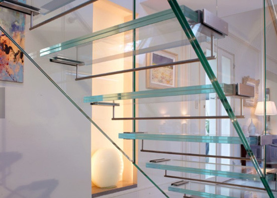 0.76PVB+8mm Tempered Laminated Safety Glass For Sunroom Commercial Building