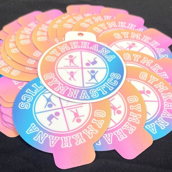 PVC Vinyl Die Cut Stickers Adhesive Waterproof Customized Printing