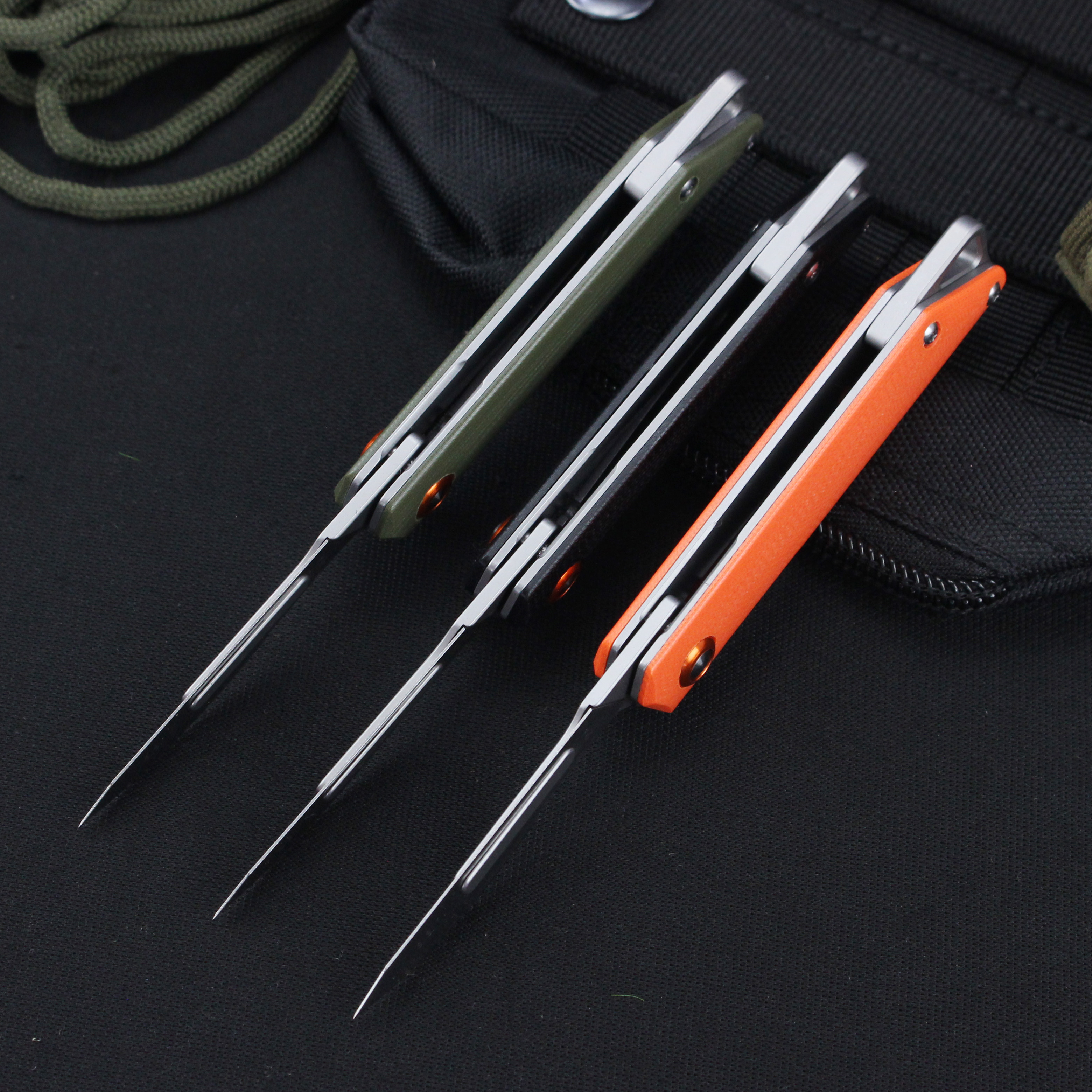 Scalpel Factory Direct Sales with G10 Handle Carbon Steel Folding Knife