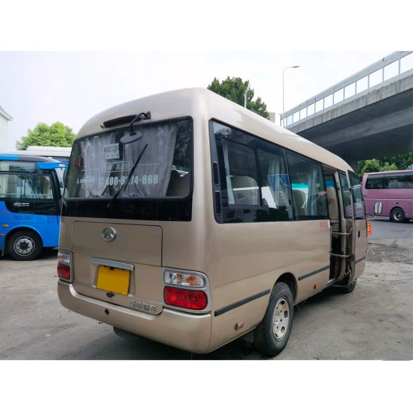 HFF6606 Ankai Brand Air-Conditioned Aviation Seats High-Quality Model Single-Door Minibus