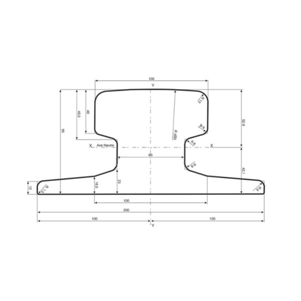 Стальной кран DIN 536 A100 для продажи