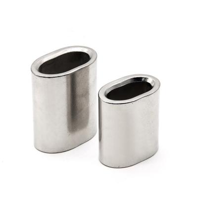 High Quality Oval Stainless Steel Sleeve Clamp Wire Rope Accessories