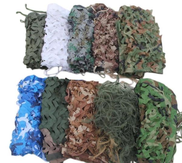 A rede militar de Camo do exército da floresta/a caça da rede de Camoflage personalizou o tamanho