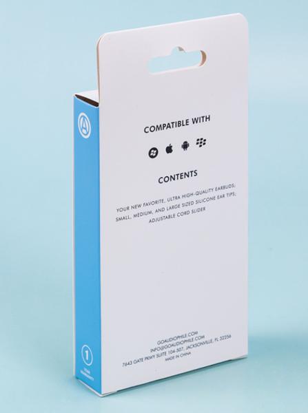 4C Printing Hanging Box Packaging