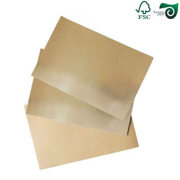 FSC Certified Expansible Brown Kraft Paper Sheets  80gsm 90gsm