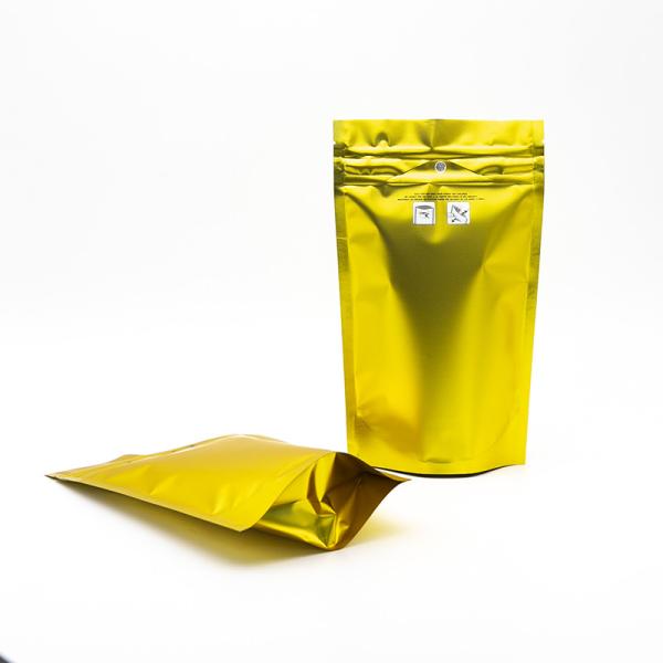 Child Resistant Mylar Ziplock Bag for Tobacco - 35 Bags