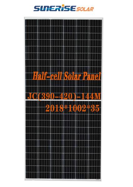 Portable Household 415W IP68 Half Cell Solar Panel