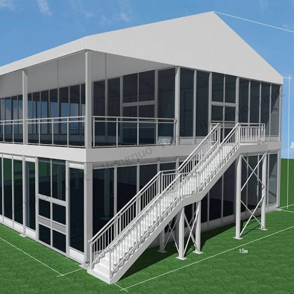 Hengnuo Two decker Double Storey Tent Aluminium Frame Outdoor Lounge