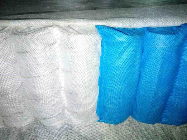 Independent pocket spring mattress liner with soft spring and hard spring combination