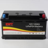 Pacote de bateria Lifepo4 de 12V 120AH para sistema solar
