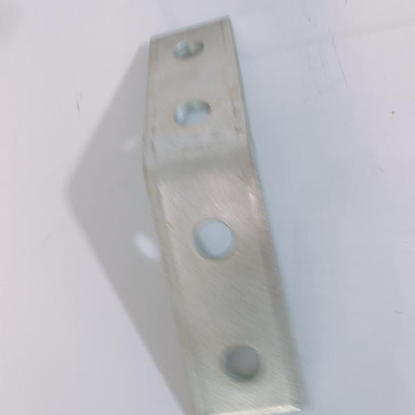 O conector do ângulo do aço carbono suporta os suportes do metal zinca o chapeamento 1.2mm