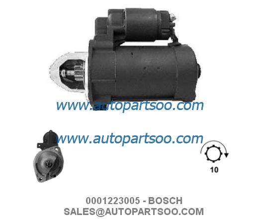 0001121433 0986020290 - BOSCH Starter Motor 12V 1KW 10T