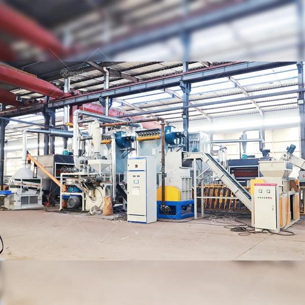 TV Boards Recycling Line 1000 kg/h Printed Circuit Board Motherboard Recycling Machine