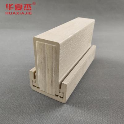 Wholesale New Product Wpc Mullpost LVL Reinforce Wpc Door Frame Pvc Door Jamb  Building Decoration