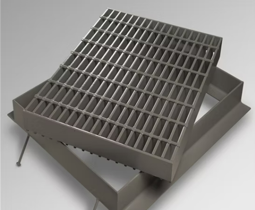 Hot Dipped Galvanized Steel Grating with 30X5 Steel Bar in Serrated or Plain Finish