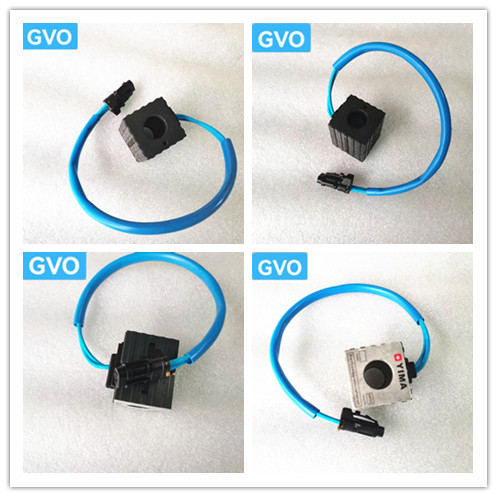 1024 Lovol FR60/65/80/150/170 Excavator Pilot Rotary Solenoid Valve Coil Compatible With 12V24V