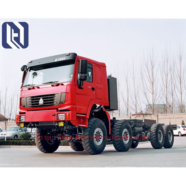 10 Tires Sinotruk Howo 6X4 371 Hp Tractor Head Trucks Tow Hook ZZ4257S3241W For Pulling Low Bed Semi Trailer