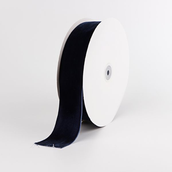 Embroidered 5/8 inch 16mm White and Red Velvet Ribbon for Making Hair Bows Shipping by TNT